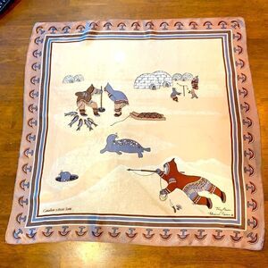 Scarf by Tony & Eleanor Paine For Skemo Canadian Arctic